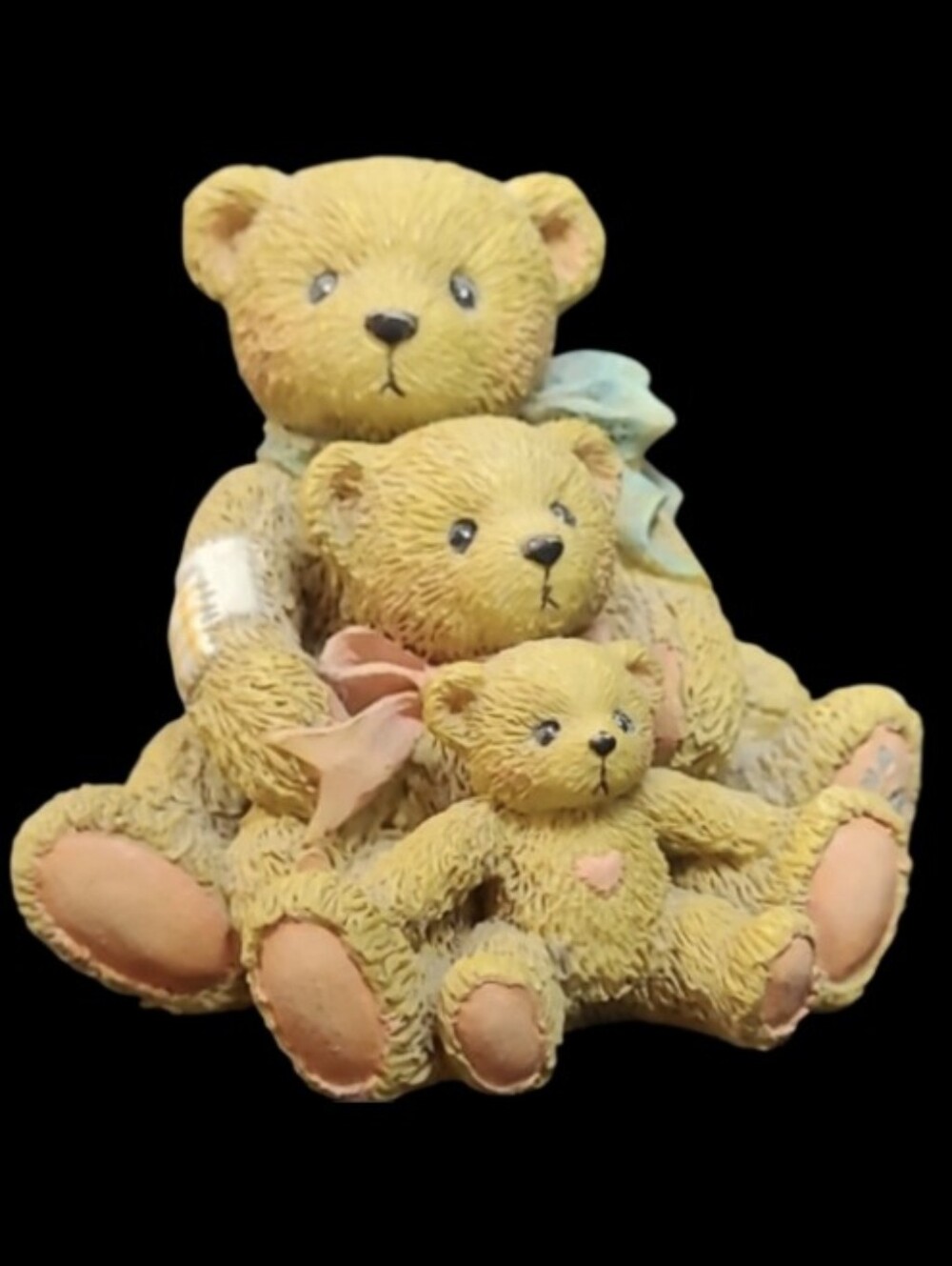 1991 CHERISHED TEDDIES-THEADORE, SAMANTHA & TYLER "FRIENDS COME IN ALL SIZES"